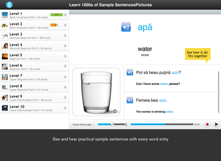 Screenshot 6 - WordPower Lite for iPad - Romanian 